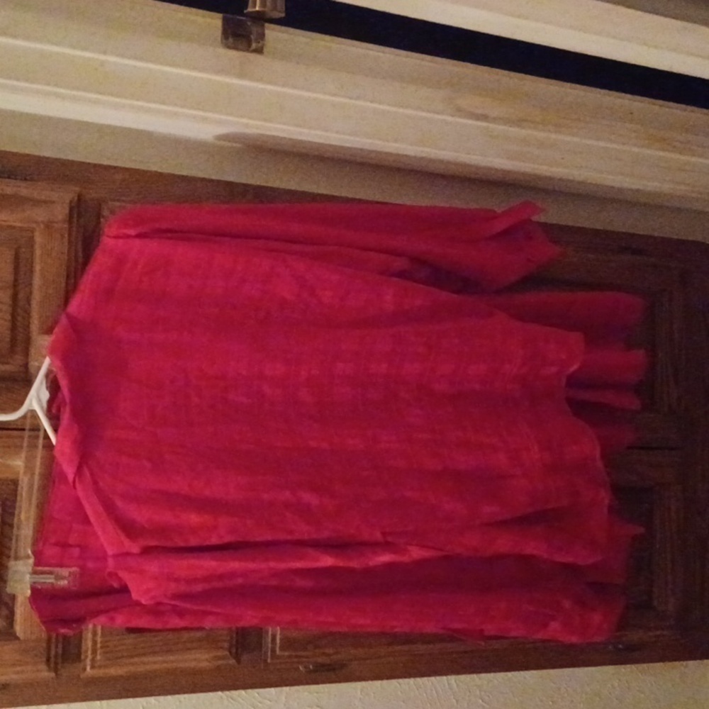NEIMAN MARCUS RED 2 PIECE - Picture 3 of 5